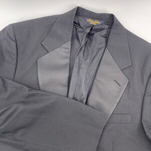 Brooks‎ Brothers Brooksease Classic Black Tuxedo Jacket Formal Wear Size 41R